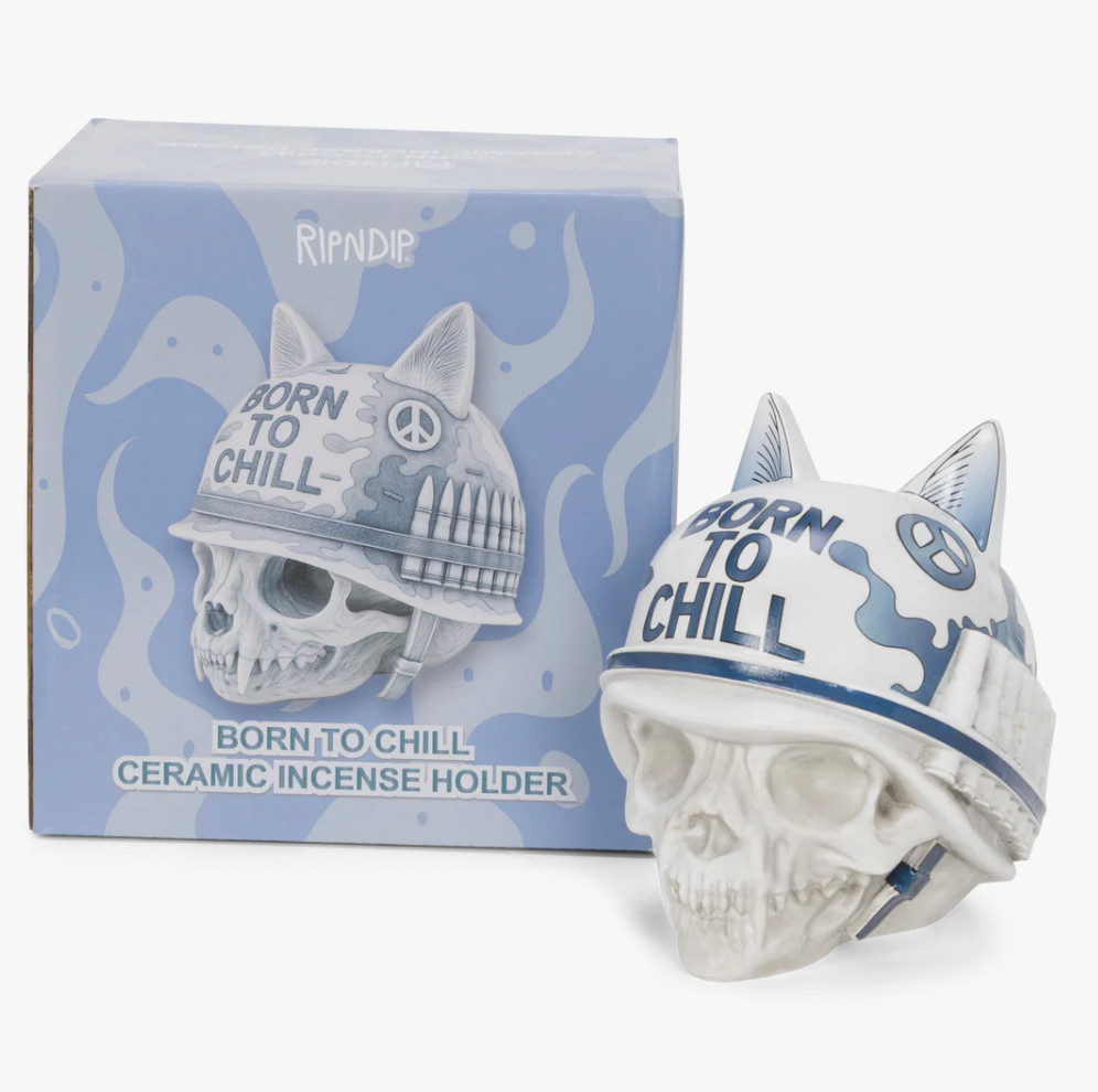 BORN TO CHILL CERAMIC INCENSE - RIPNDIP