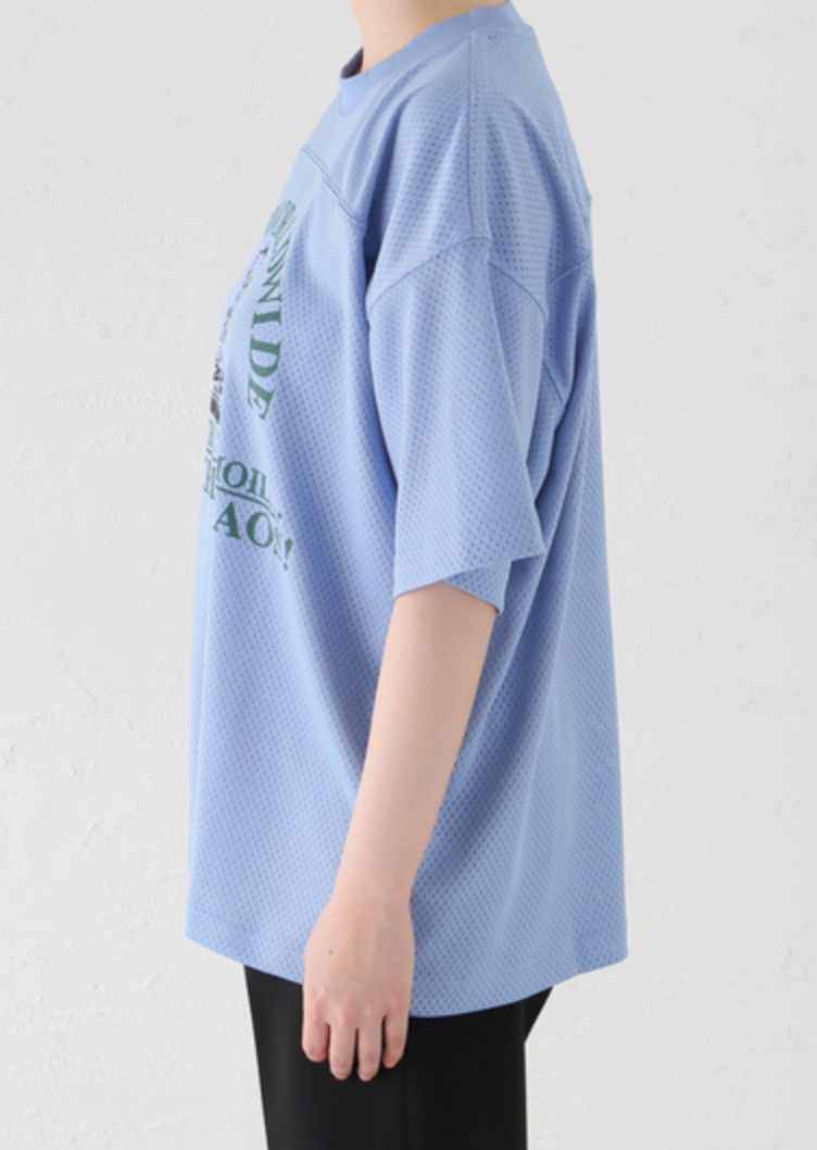 Bigwig Vero Mesh Jersey Tee (BLUE) - OBEY