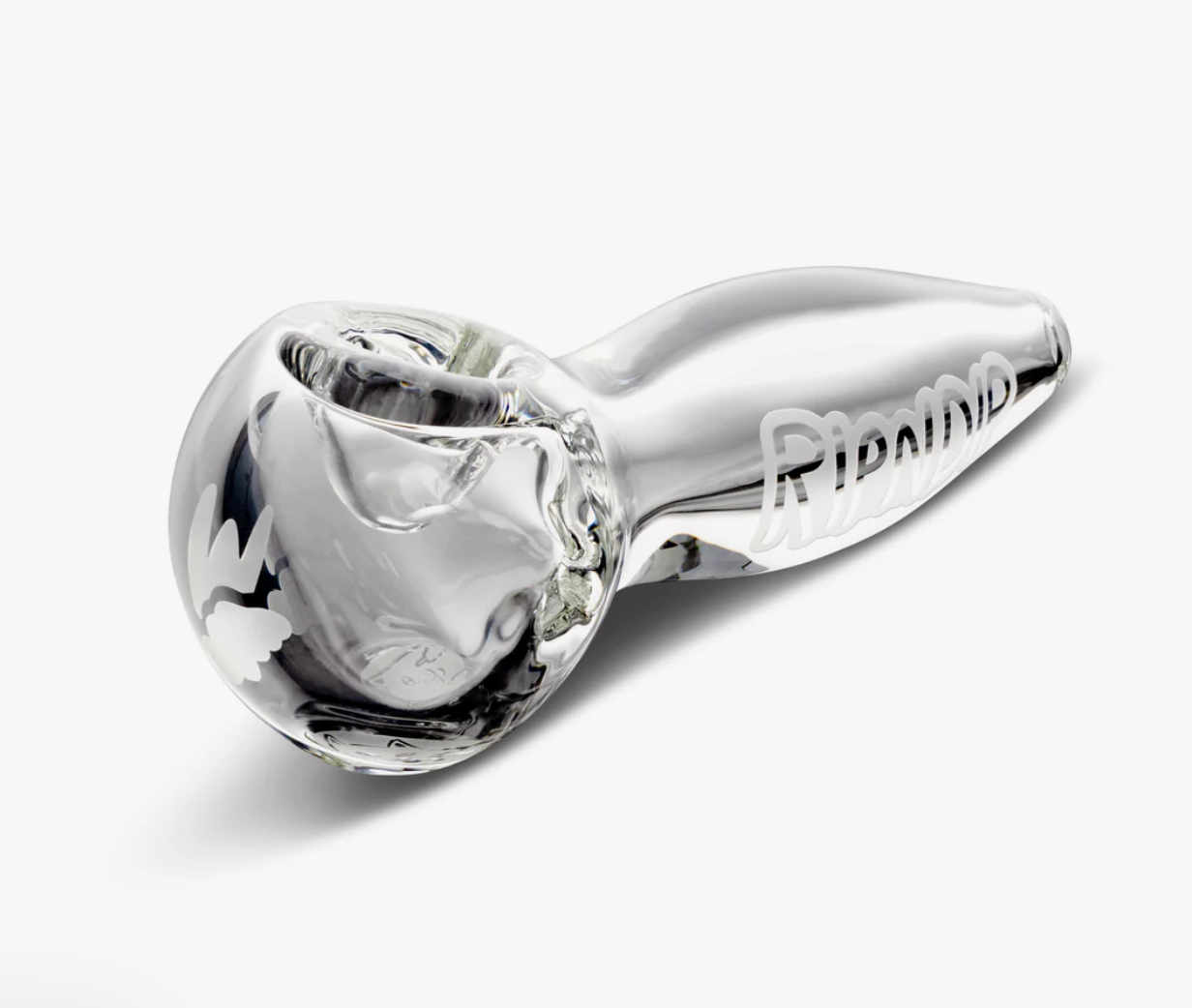 Whomp It x Ripndip Lord Nermal Spoon Pipe (Clear)