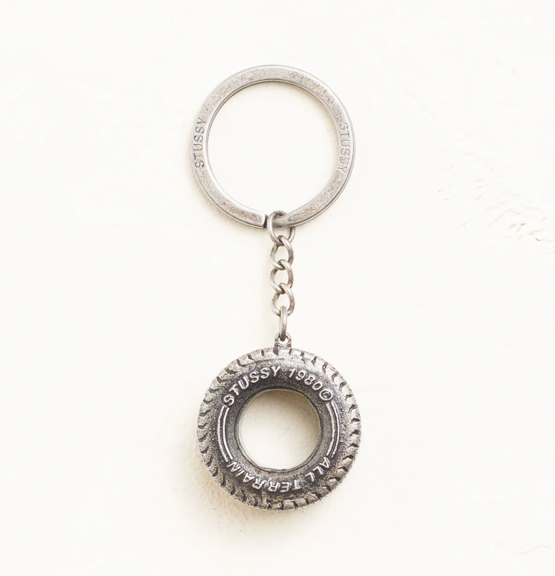 TIRE KEYCHAIN - STUSSY