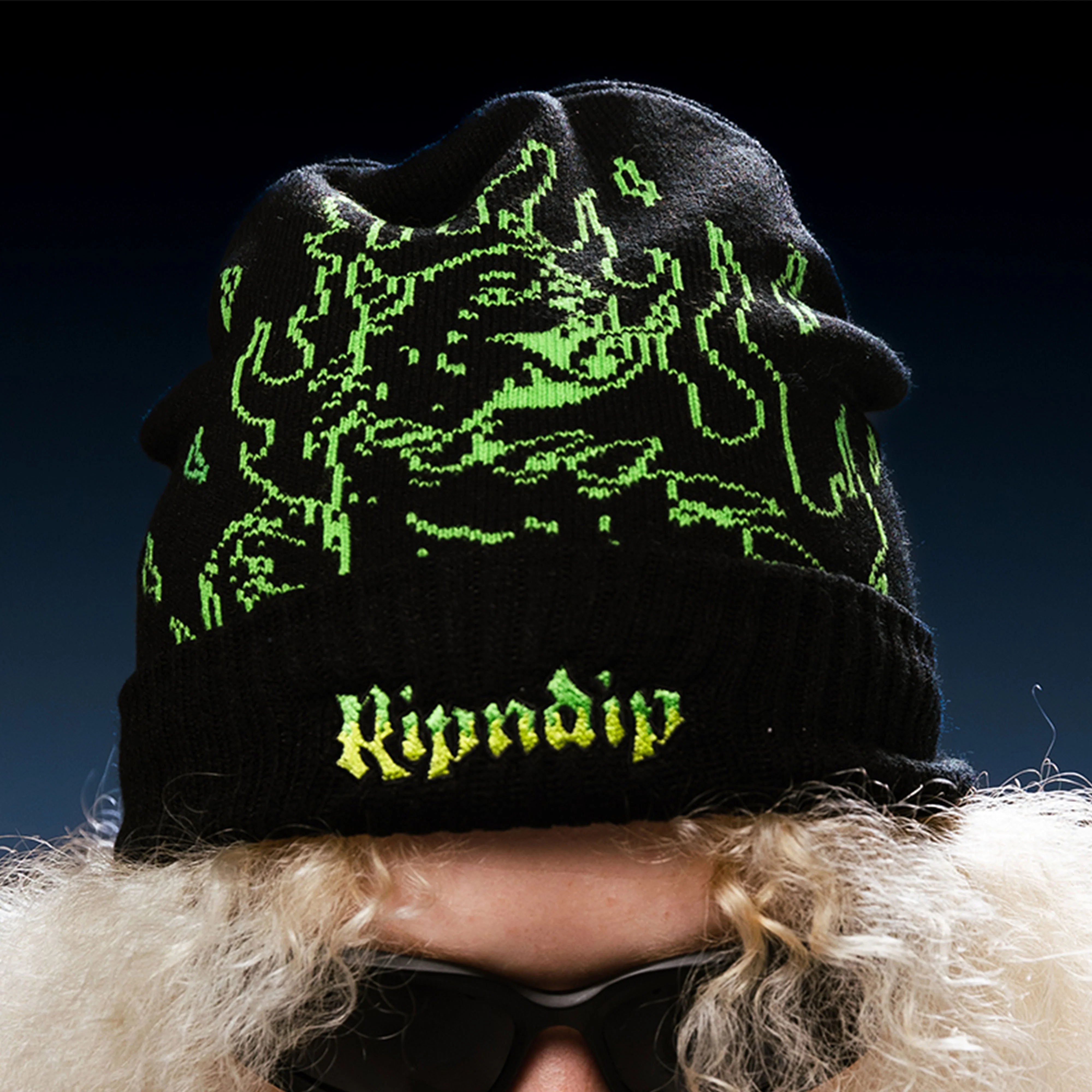 HORNTAIL BEANIE ( BLACK )