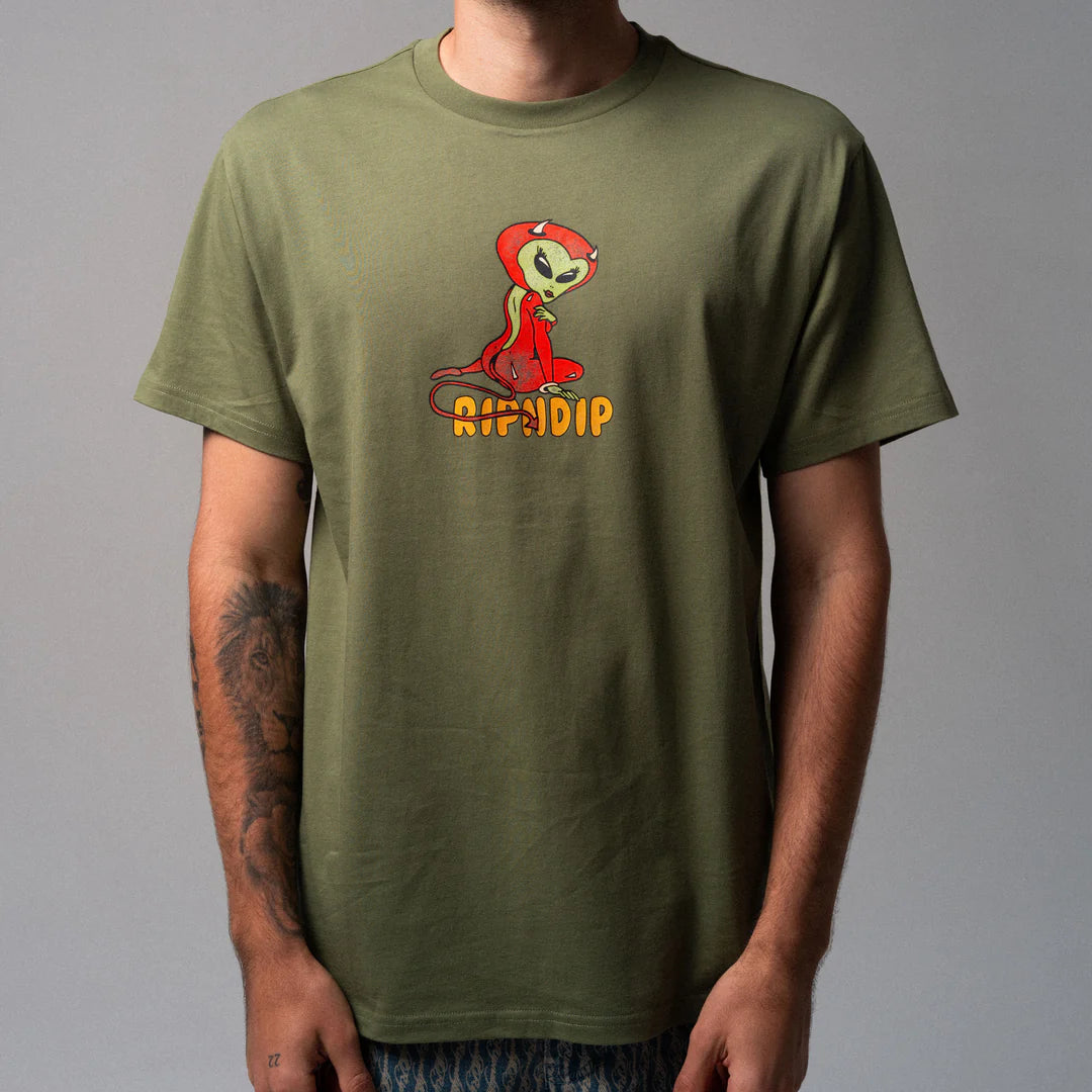 DEVIL ALIEN TEE ( DUSTY FOREST )