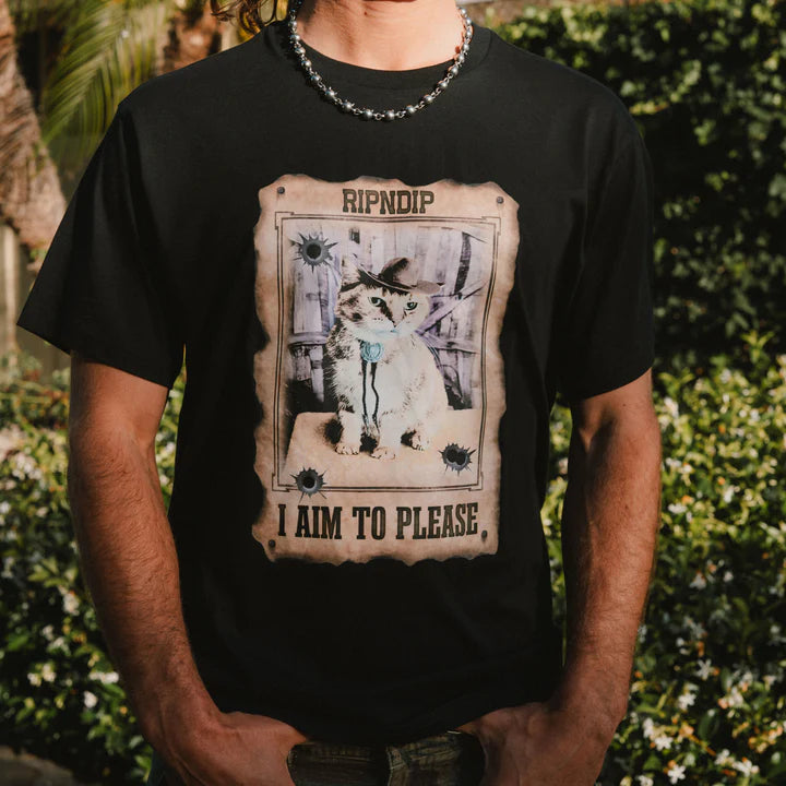 MOST WANTED TEE ( BLACK )