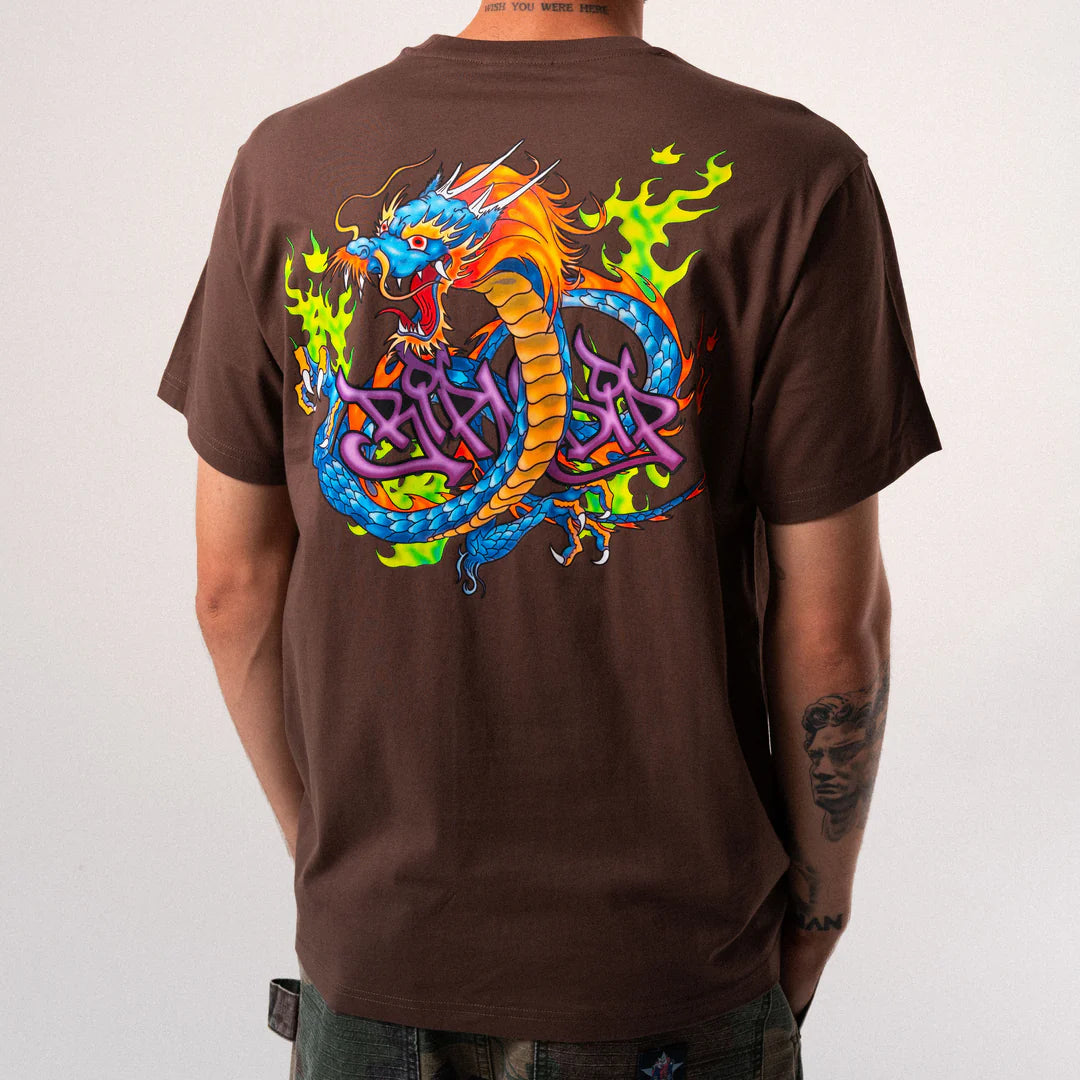 DRAGONOLOGY TEE ( DARK BROWN )