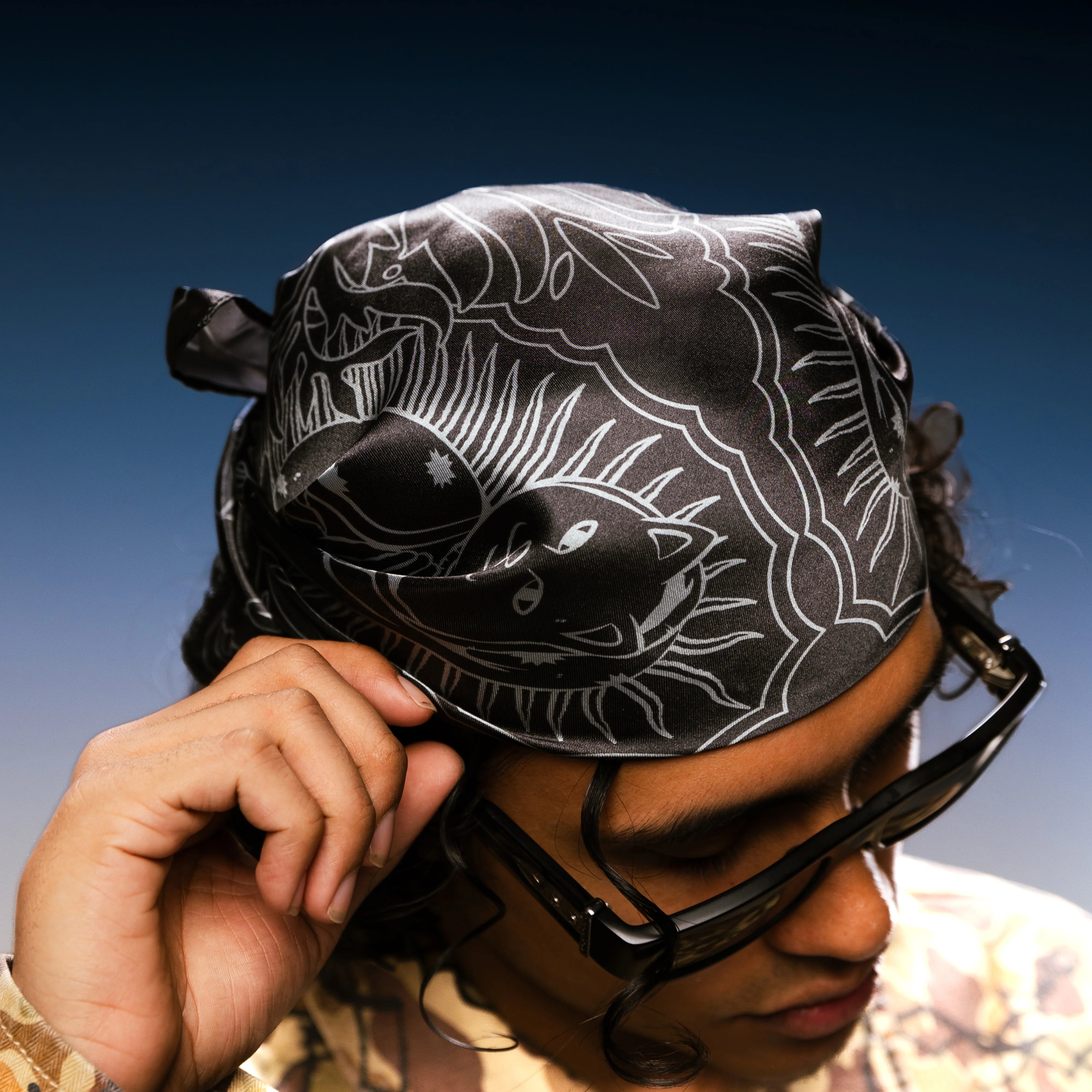 MOTHER NERM BANDANA ( BLACK )
