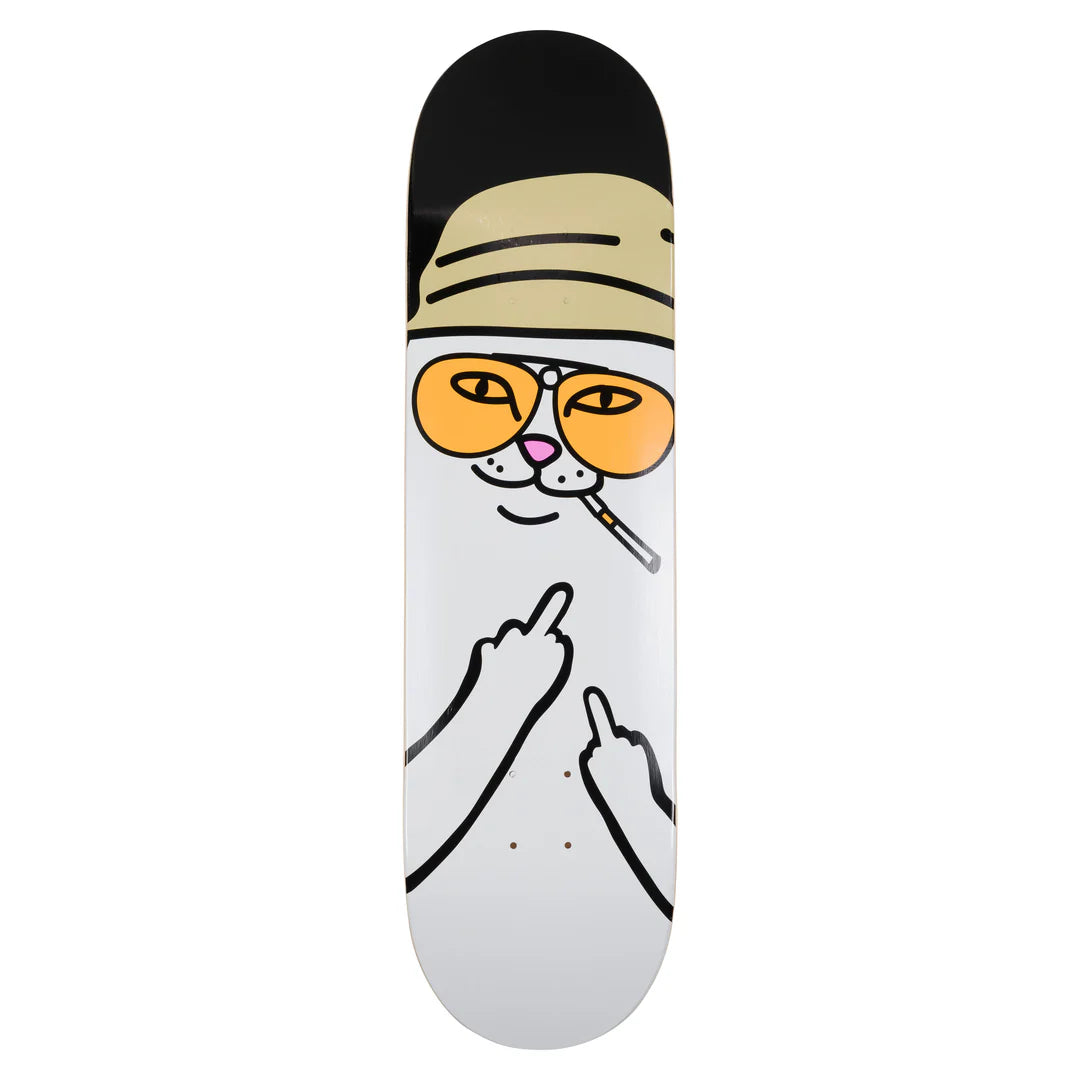 NERMAL S THOMPSON DECK ( BLACK ) - RIPNDIP