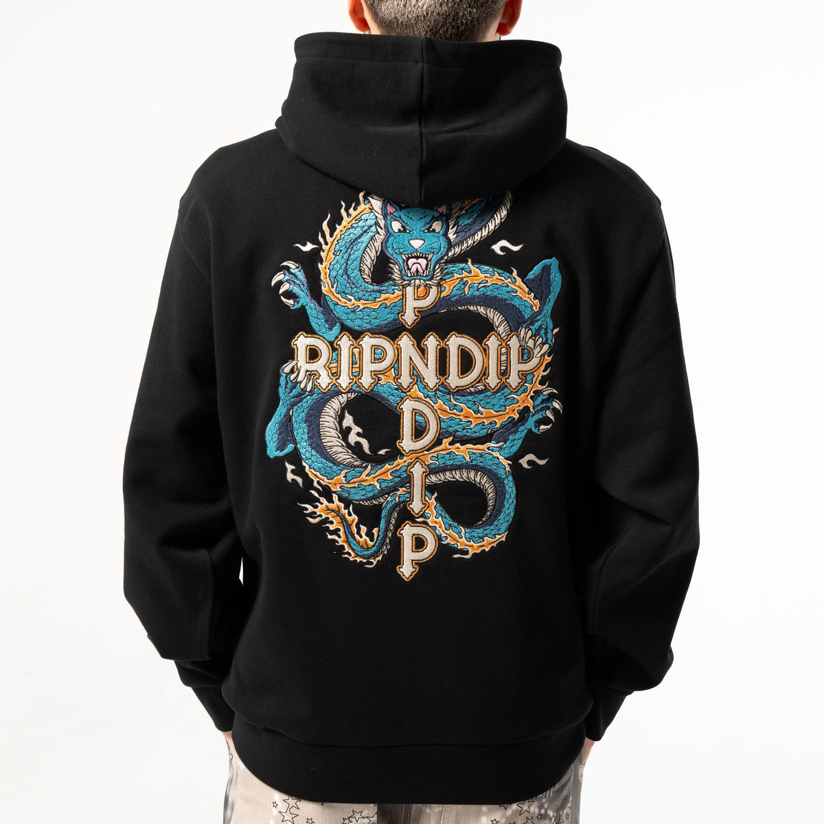 SHEN NERM HOODIE ( BLACK ) - RIPNDIP